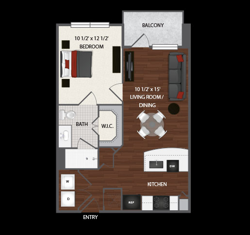 Elan 1bed-1bath - floor plan_ava 597sq ft
